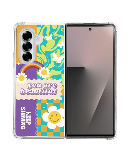 Android Flip / Fold Rearguard Hybrid - Abstract Quotes 6.0