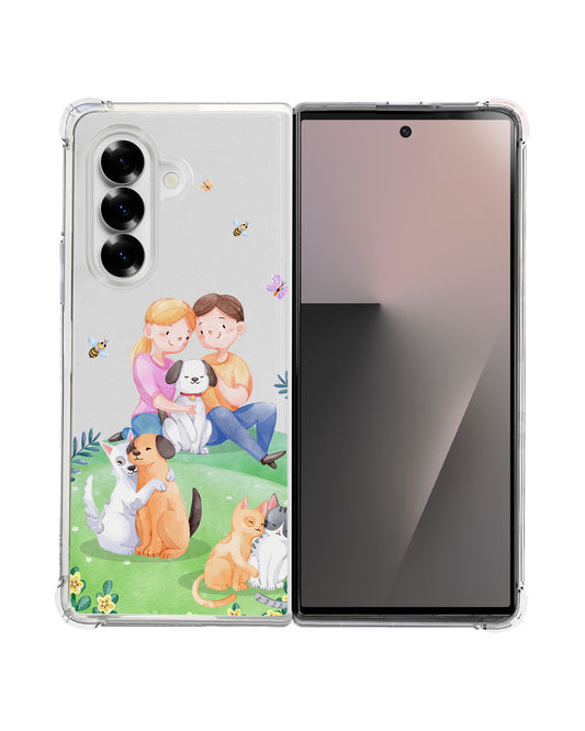 Android Flip / Fold Rearguard Hybrid - Adorable Animals
