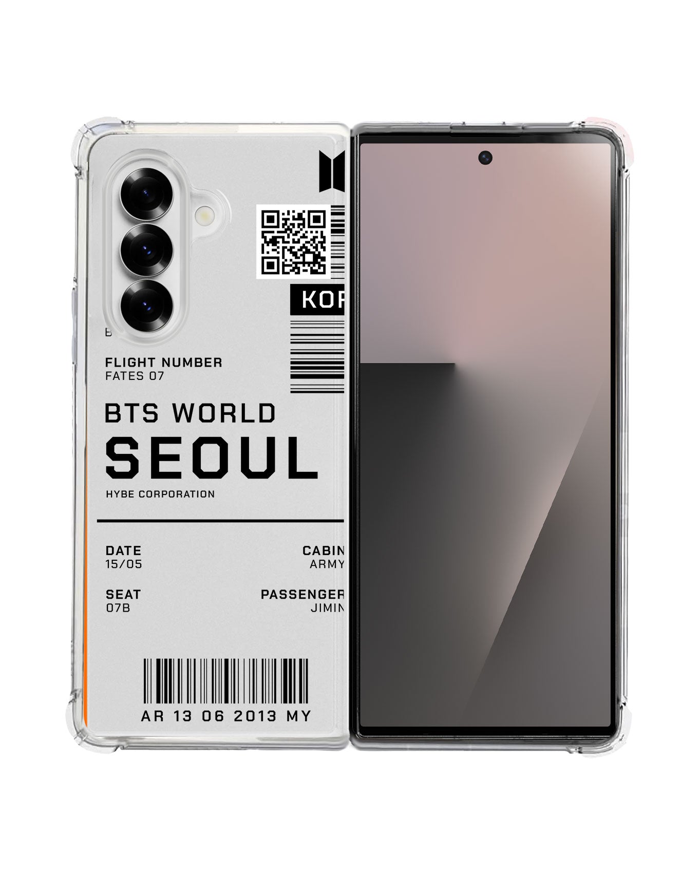 Android Flip / Fold Rearguard Hybrid - BTS World Ticket