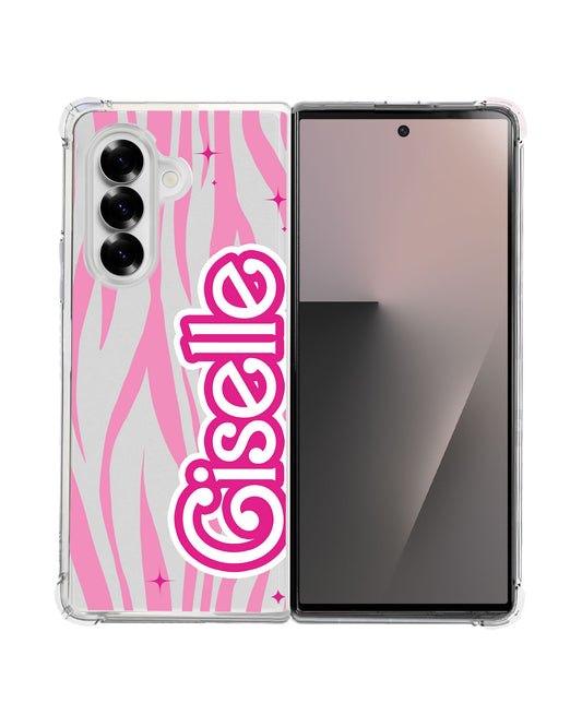 Android Flip / Fold Rearguard Hybrid - Barbie Zebra Pattern