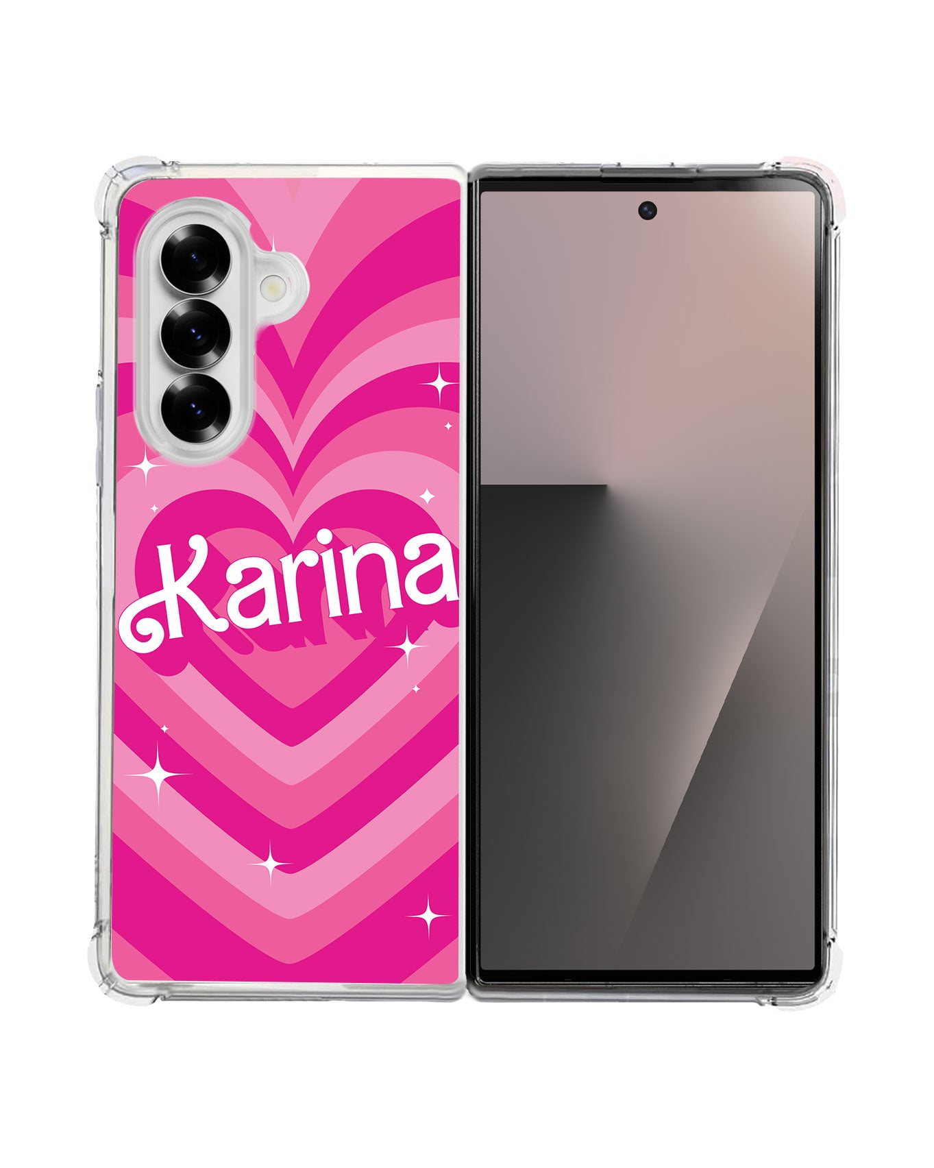 Android Flip / Fold Rearguard Hybrid - Barbie Love Pattern