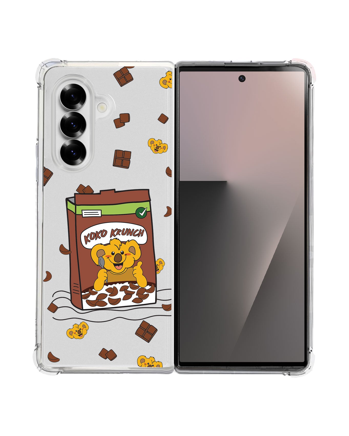 Android Flip / Fold Rearguard Hybrid - Choco Cereal