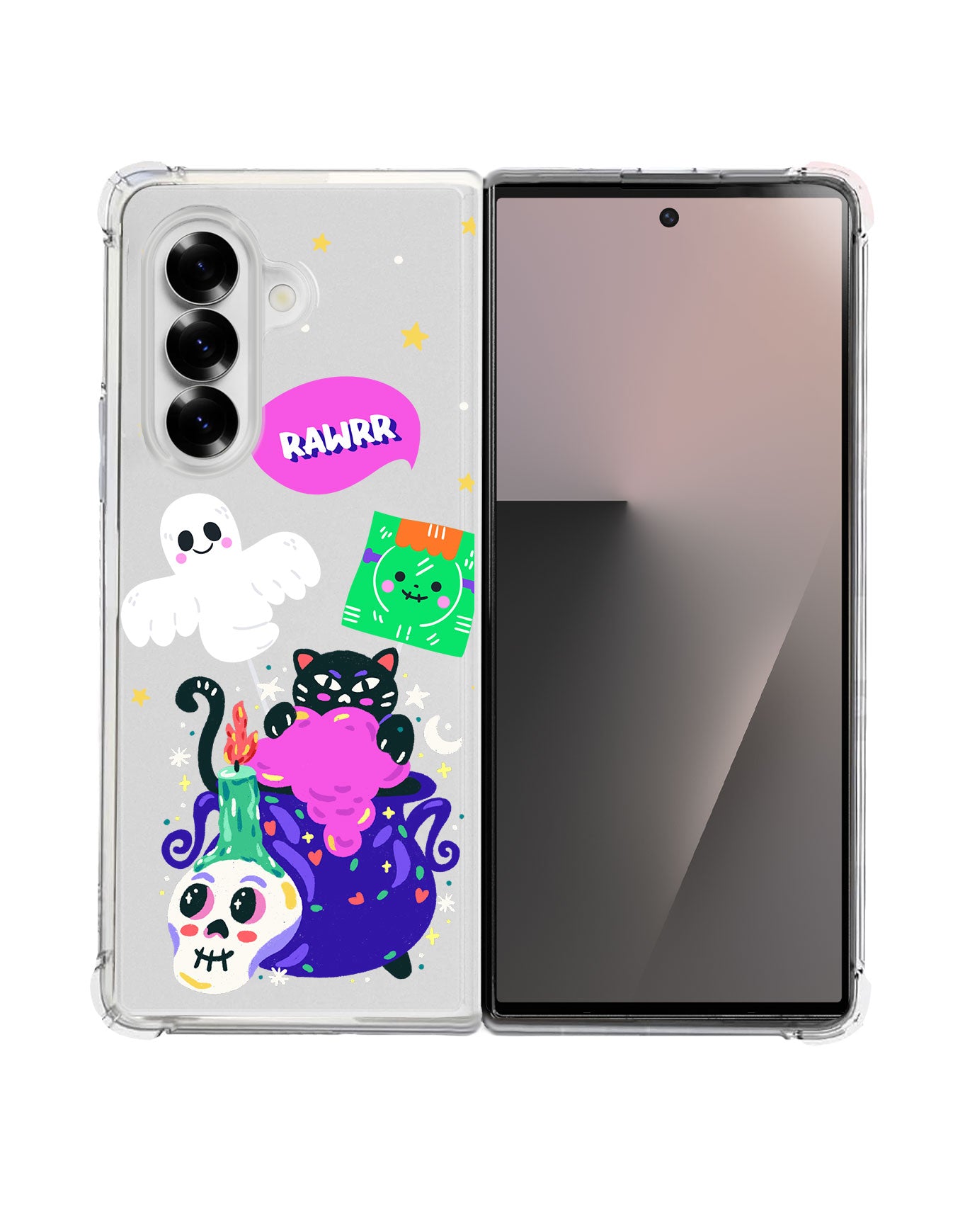 Android Flip / Fold Rearguard Hybrid - Cat Monster