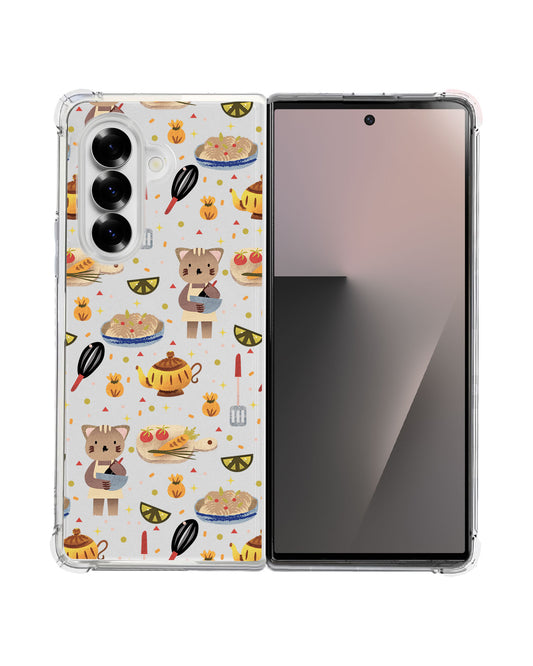 Android Flip / Fold Rearguard Hybrid - Cooking Cat