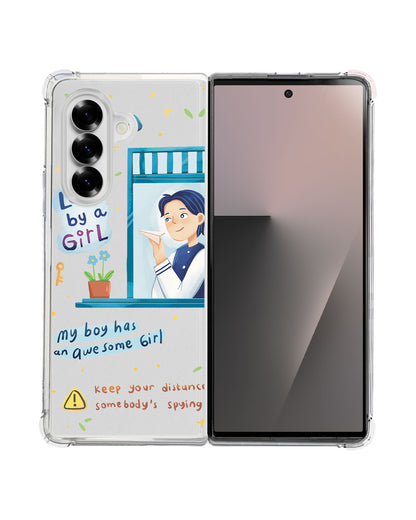 Android Flip / Fold Rearguard Hybrid - Crush Boy (Couple Case)