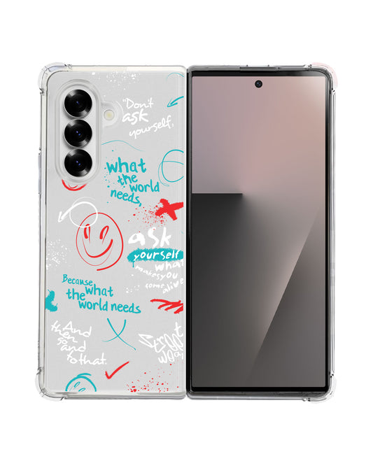 Android Flip / Fold Rearguard Hybrid - Graffiti 2.0