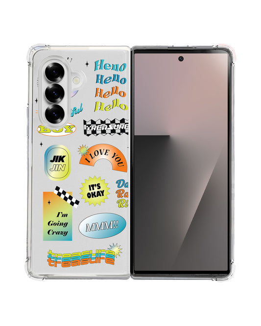 Android Flip / Fold Rearguard Hybrid - Hello Treasure