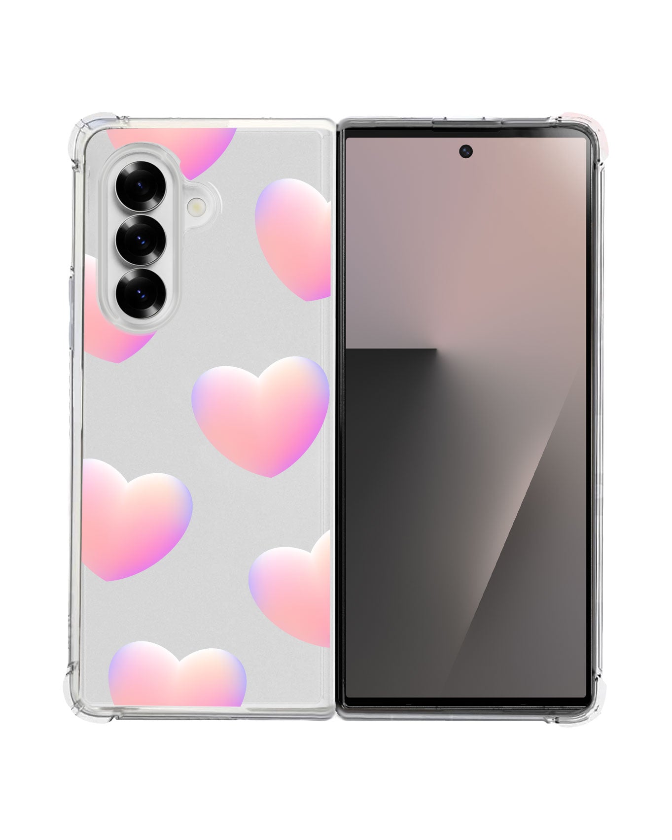 Android Flip / Fold Rearguard Hybrid - Love Shapes