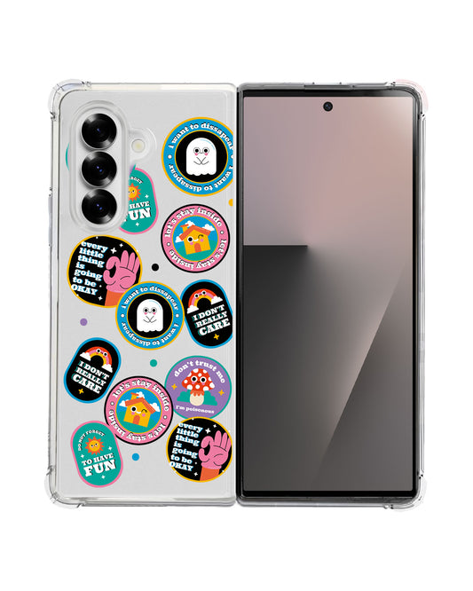 Android Flip / Fold Rearguard Hybrid - Monster Sticker Pack