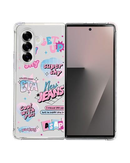 Android Flip / Fold Rearguard Hybrid - New Jeans Super Shy