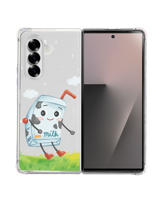 Android Flip / Fold Rearguard Hybrid - Milk to my Cookies (Couple Case)