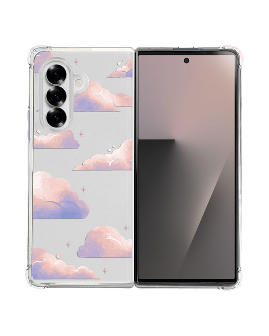 Android Flip / Fold Rearguard Hybrid - Pastel Clouds