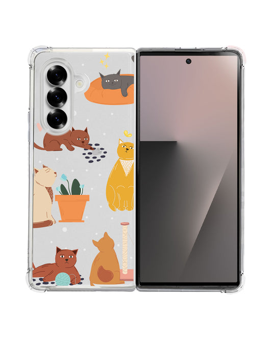 Android Flip / Fold Rearguard Hybrid - Playful Cat 1.0