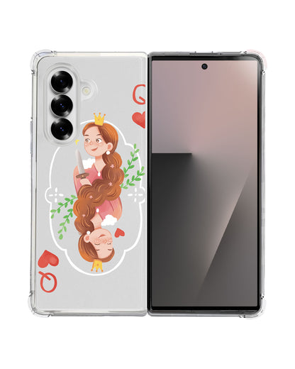 Android Flip / Fold Rearguard Hybrid - Queen (Couple Case)