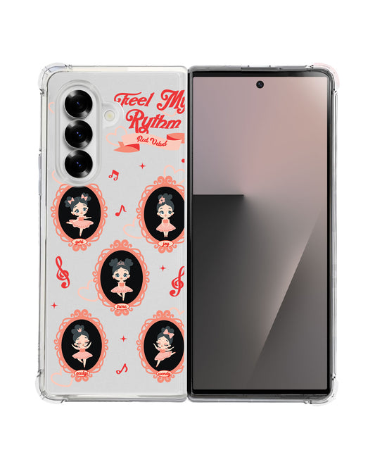 Android Flip / Fold Rearguard Hybrid - Red Velvet Feel My Rhythm