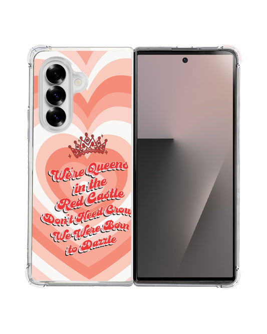 Android Flip / Fold Rearguard Hybrid - Red Velvet Luv