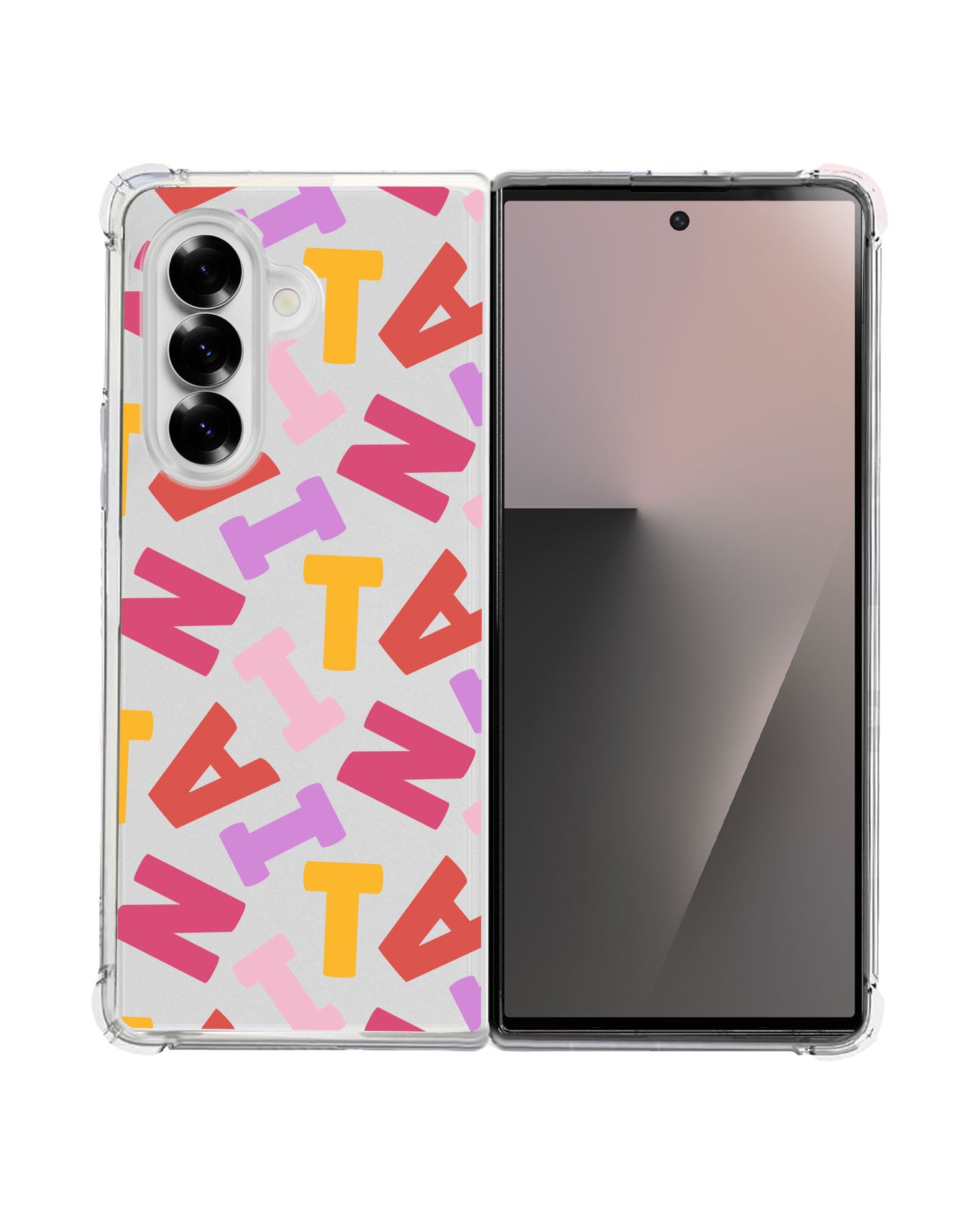 Android Flip / Fold Rearguard Hybrid - Scattered Monogram 1.0