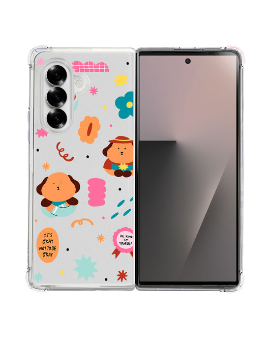 Android Flip / Fold Rearguard Hybrid - Selflove Garden