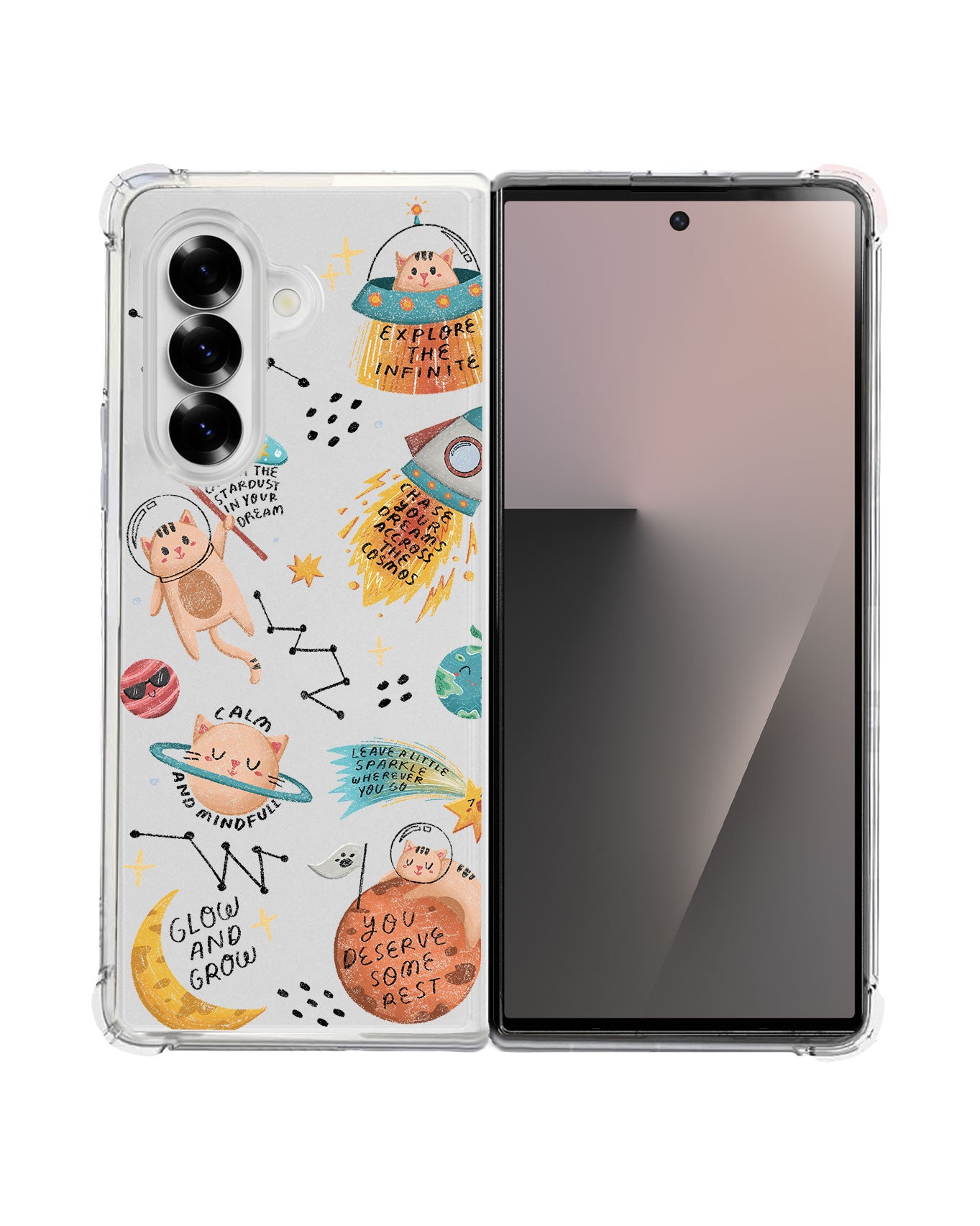 Android Flip / Fold Rearguard Hybrid - Spaceship