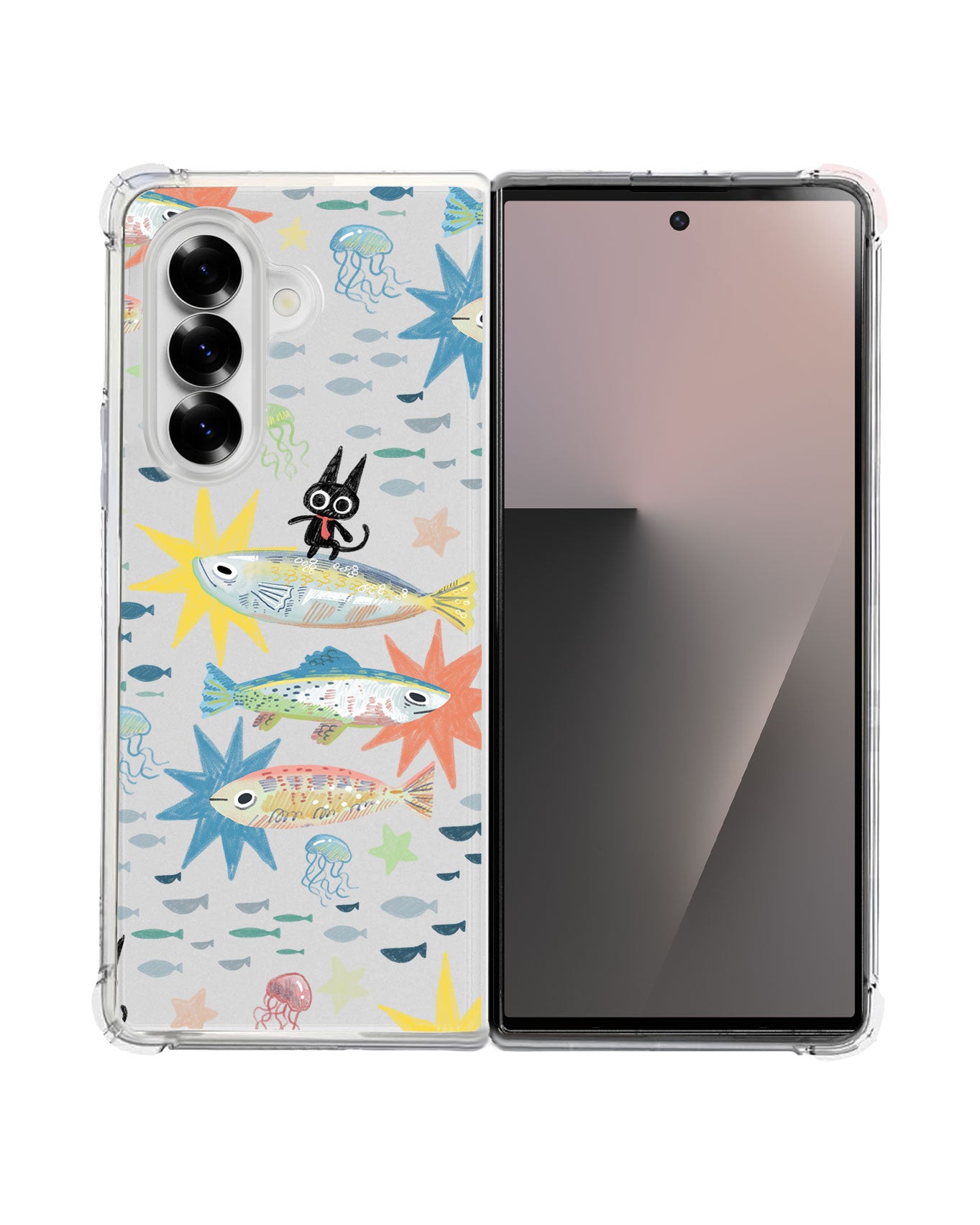 Android Flip / Fold Rearguard Hybrid - The Fish Surfer