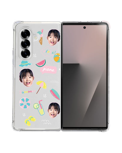 Android Flip / Fold Rearguard Hybrid - Face Grid Summer