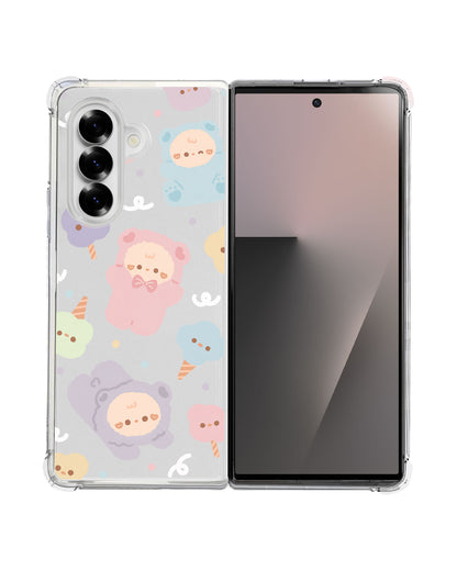 Android Flip / Fold Rearguard Hybrid - Cotton Teddy