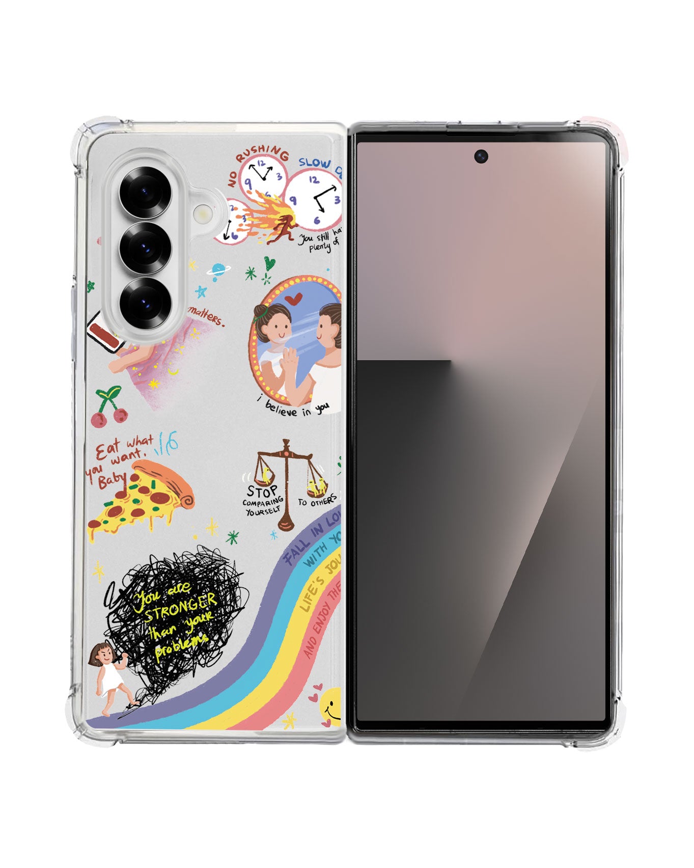 Android Flip / Fold Rearguard Hybrid - Self Love 2.0