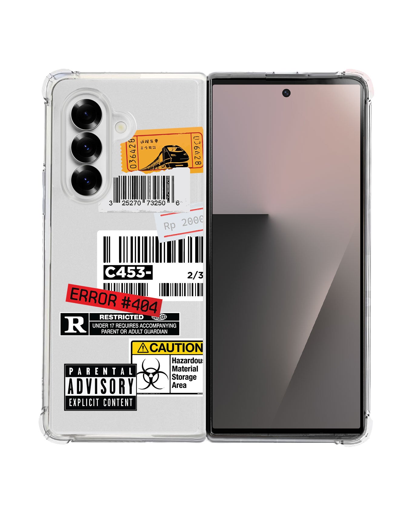 Android Flip / Fold Rearguard Hybrid - Label Sticker Pack