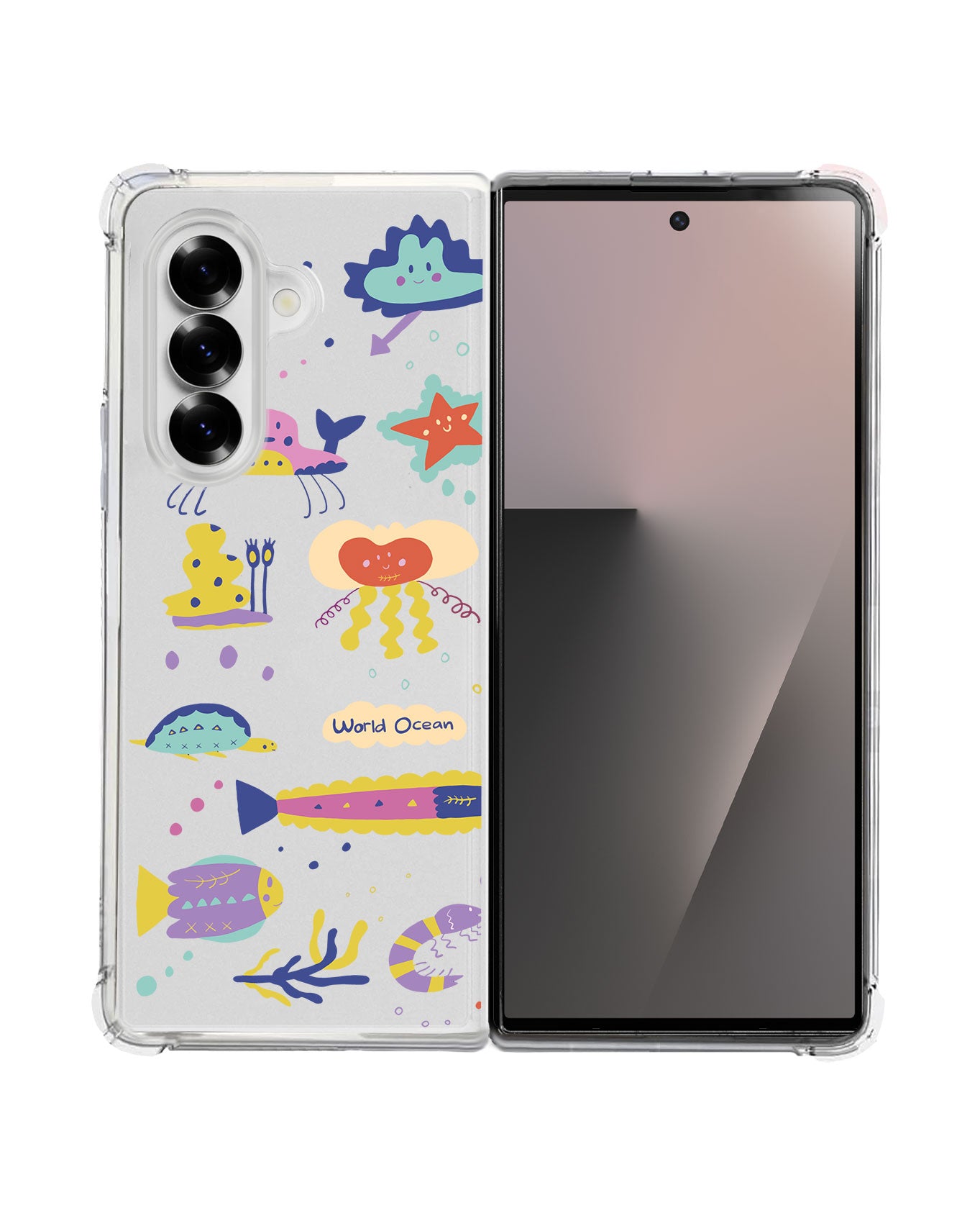 Android Flip / Fold Rearguard Hybrid - Ocean World