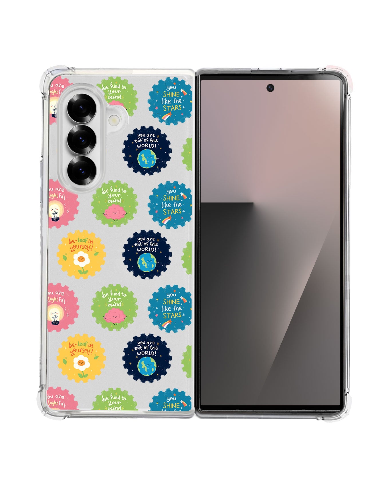 Android Flip / Fold Rearguard Hybrid - Self Reminder Stamps