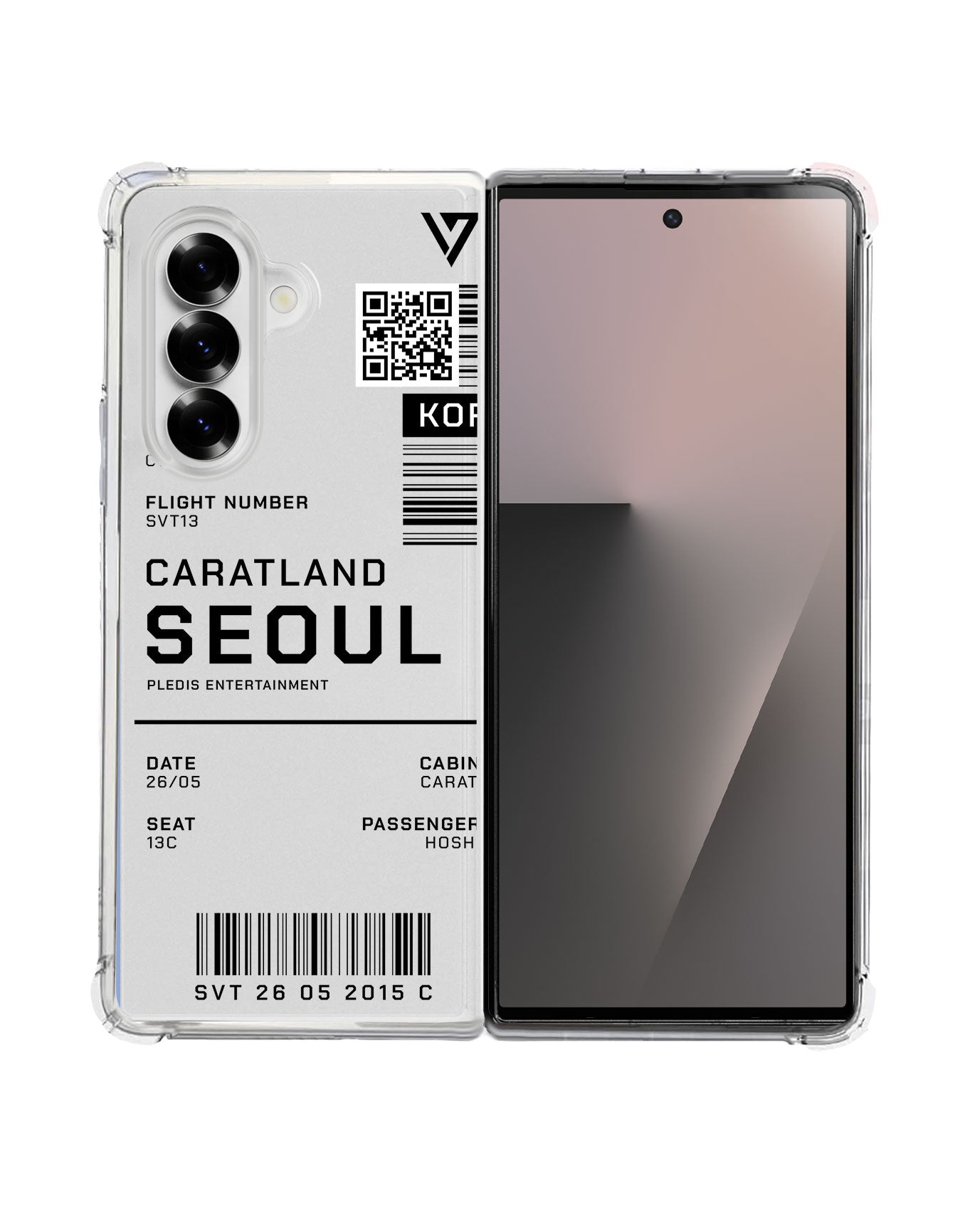 Android Flip / Fold Rearguard Hybrid - Seventeen Caratland Ticket