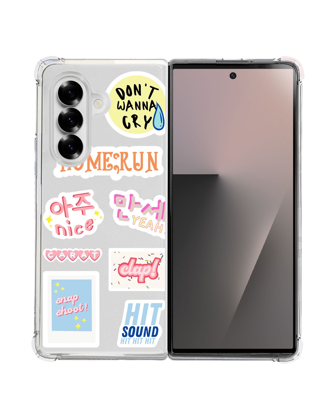 Android Flip / Fold Rearguard Hybrid - Seventeen Sticker Pack