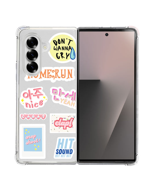 Android Flip / Fold Rearguard Hybrid - Seventeen Sticker Pack