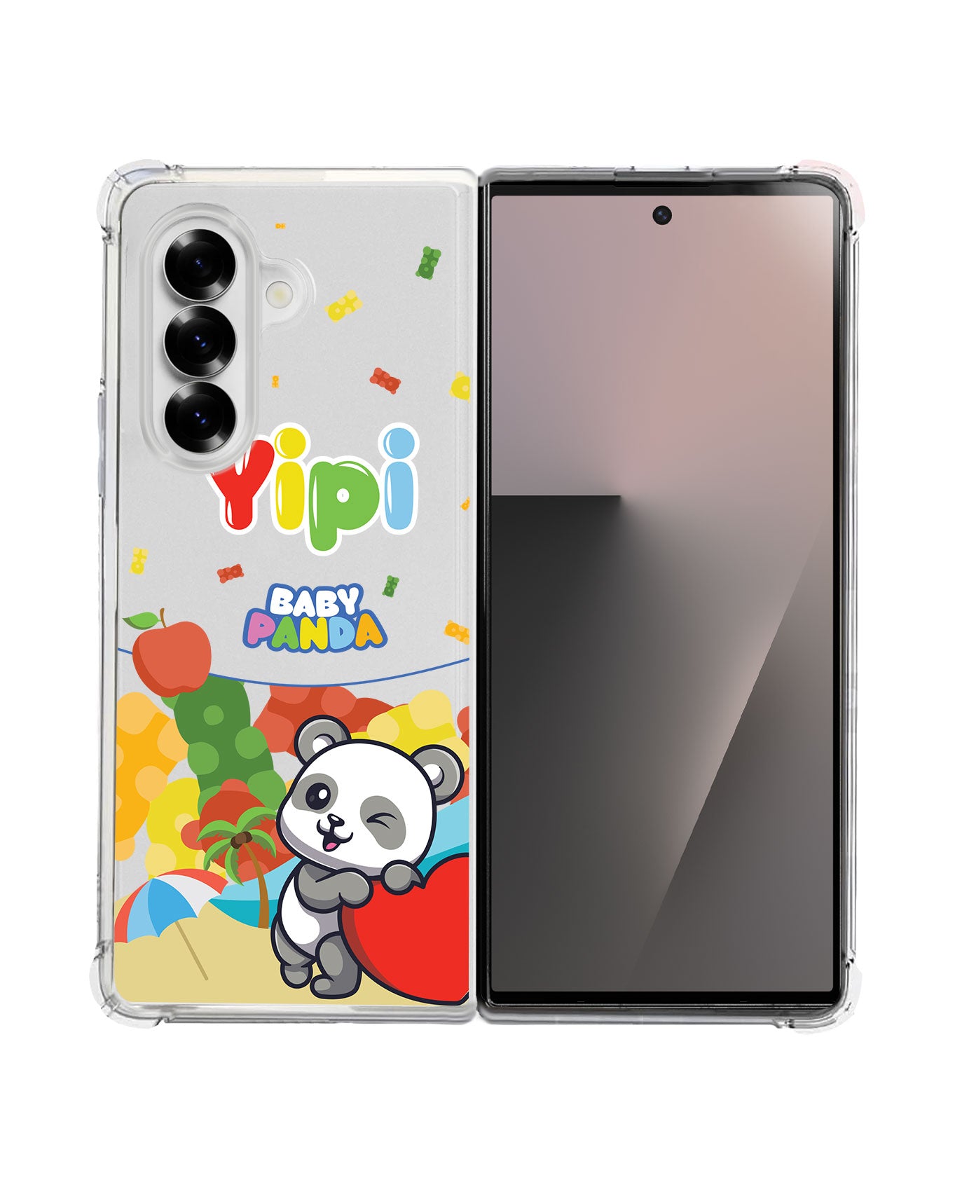 Android Flip / Fold Rearguard Hybrid - Yipi Baby Panda