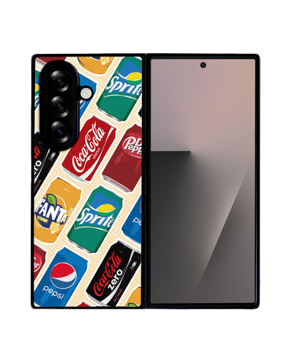 Android Flip / Fold Leather Grip - Soda