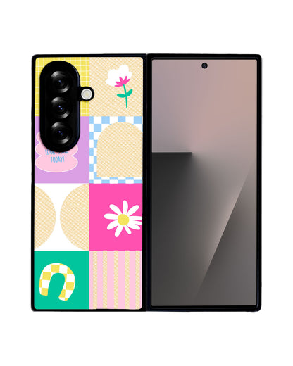 Android Flip / Fold Leather Grip - Aesthetic Mirror 2.0