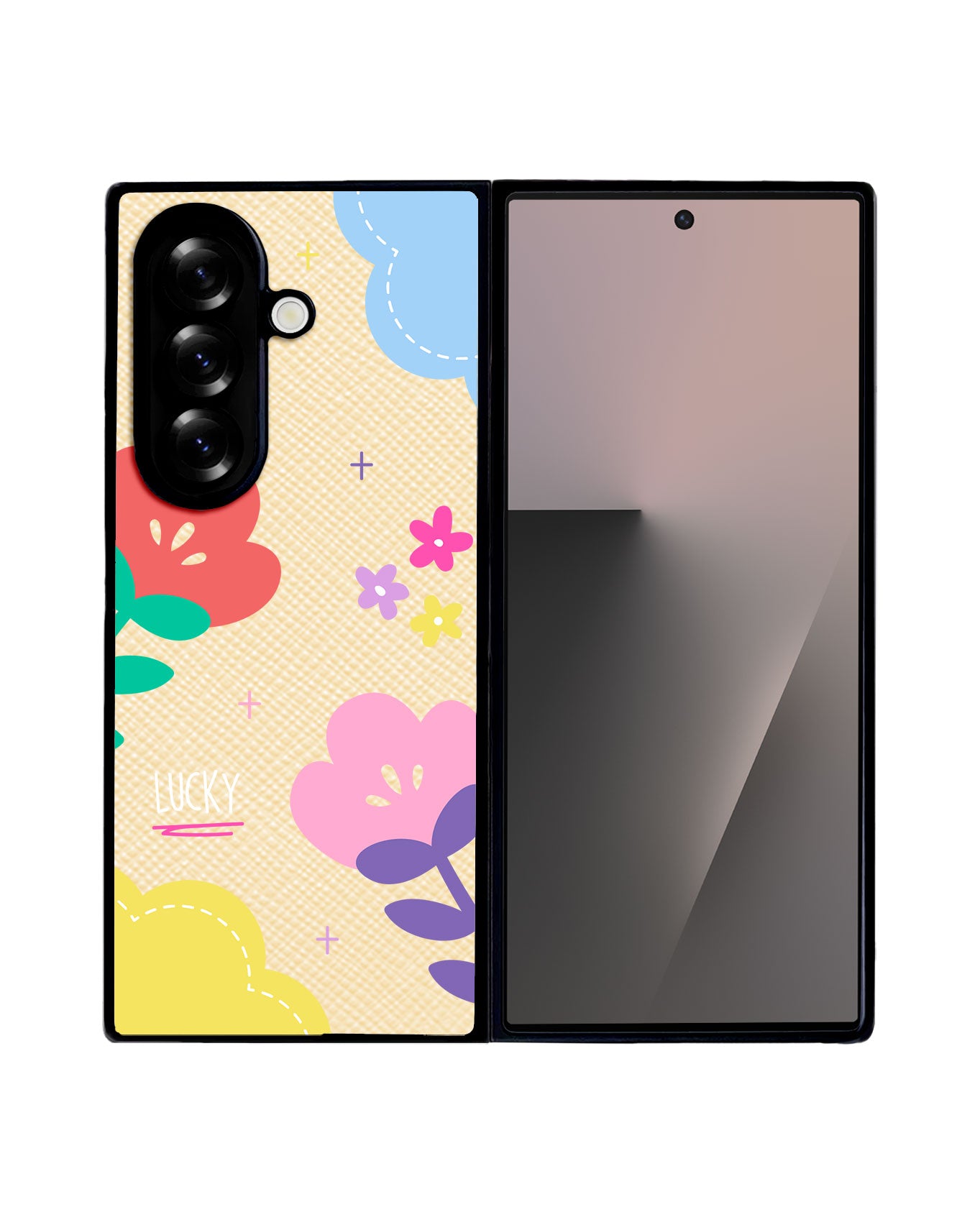 Android Flip / Fold Leather Grip - Aesthetic Mirror 3.0