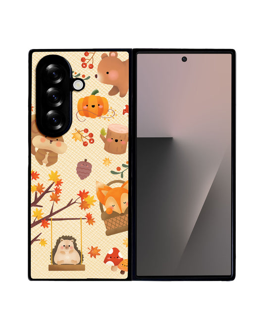 Android Flip / Fold Leather Grip - Autumn