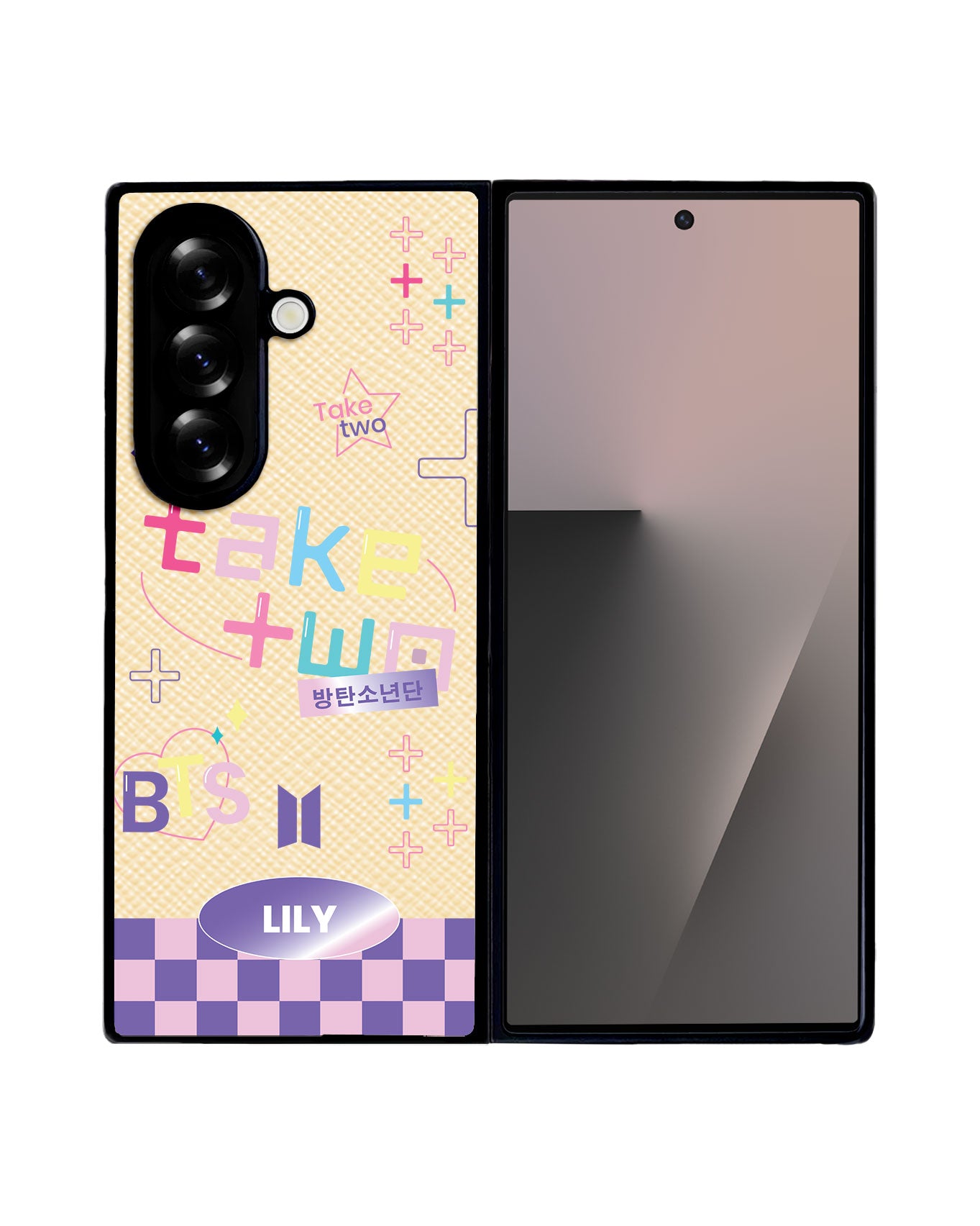 Android Flip / Fold Leather Grip - BTS Take Two