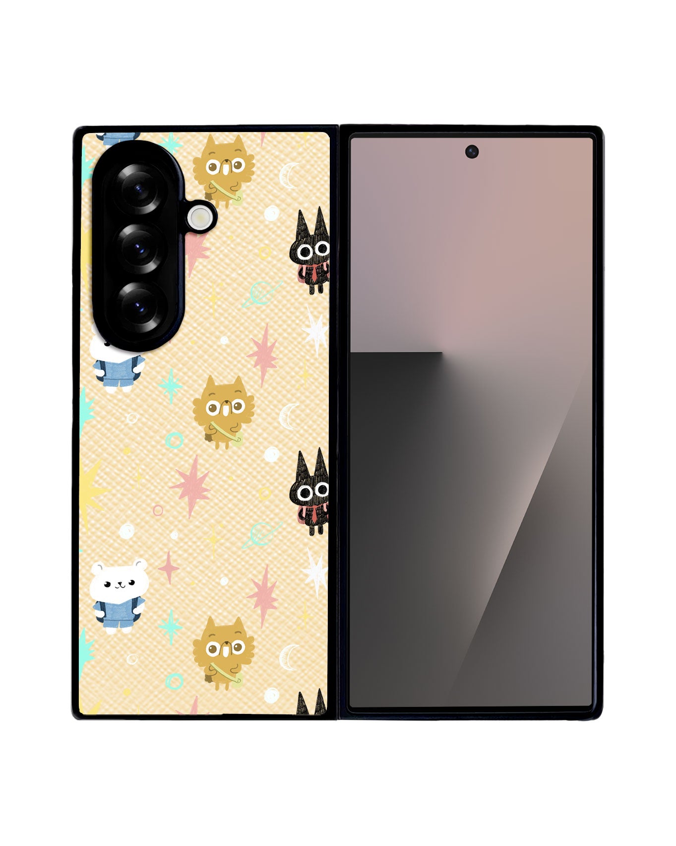 Android Flip / Fold Leather Grip - Backpack Traveler