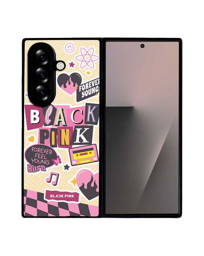Android Flip / Fold Leather Grip - Blackpink Forever Young