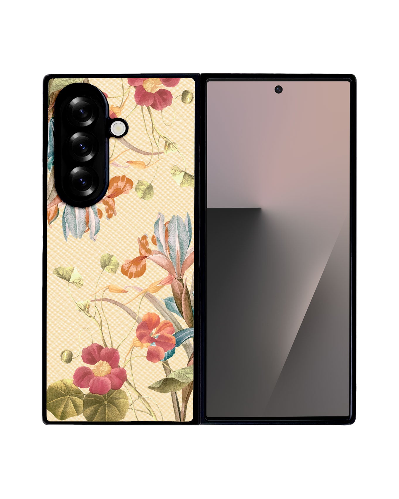 Android Flip / Fold Leather Grip - Caroline