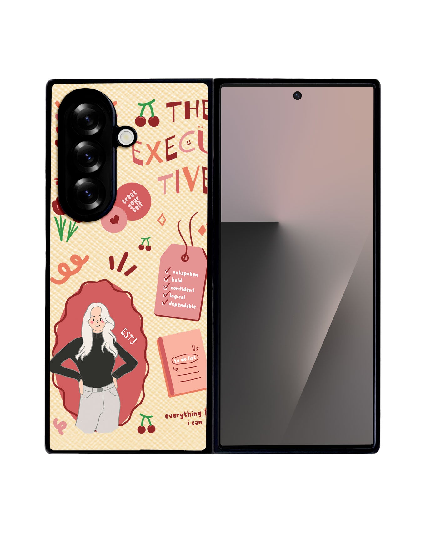 Android Flip / Fold Leather Grip - ESTJ