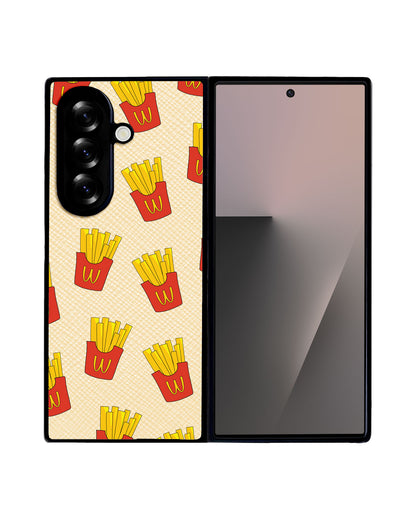 Android Flip / Fold Leather Grip - Fries 1.0