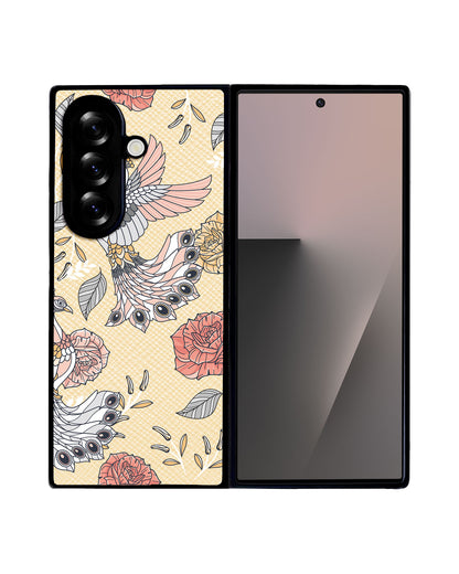 Android Flip / Fold Leather Grip - Bird of Paradise 1.0