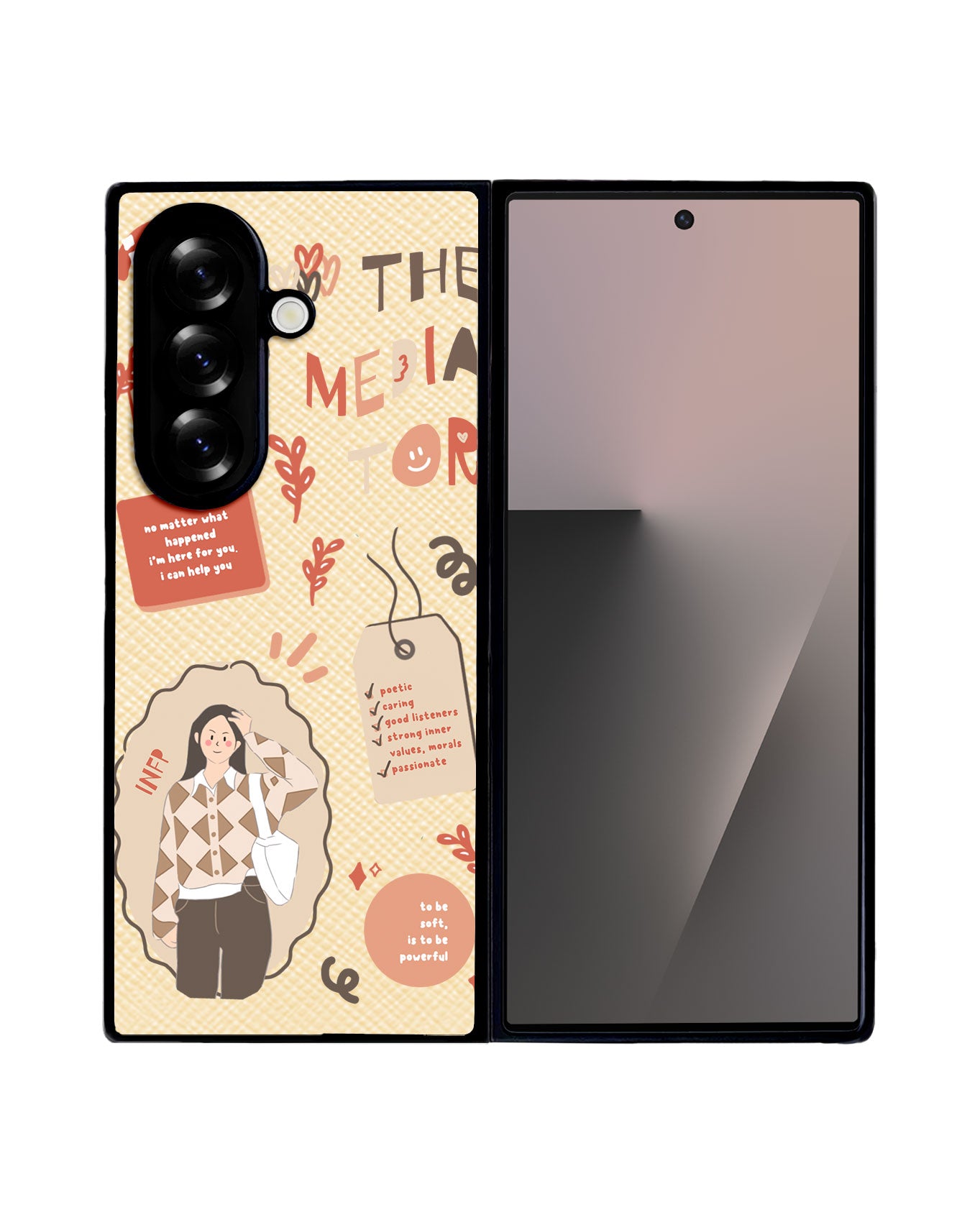 Android Flip / Fold Leather Grip - INFP