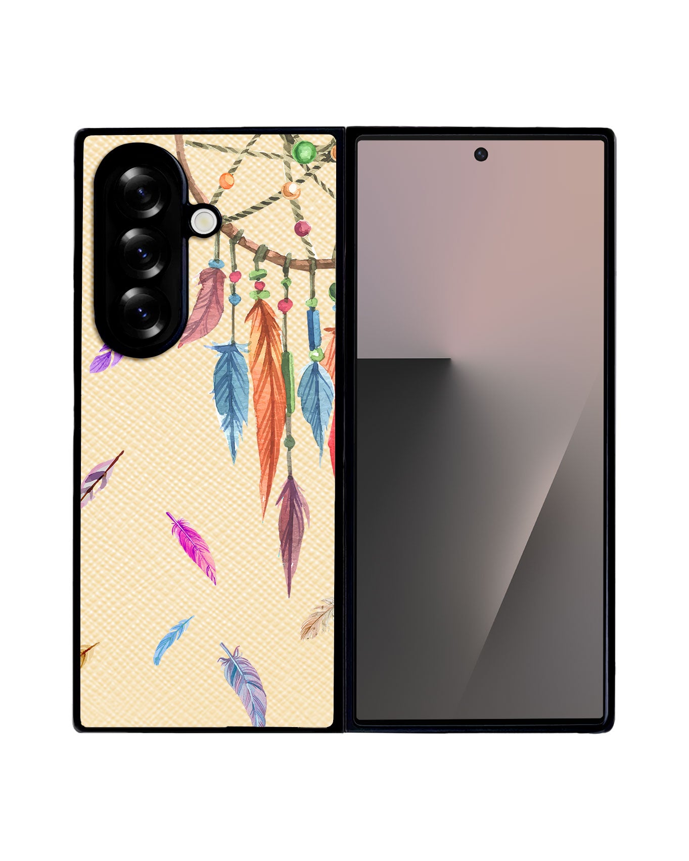 Android Flip / Fold Leather Grip - Dreamcatcher 2.0