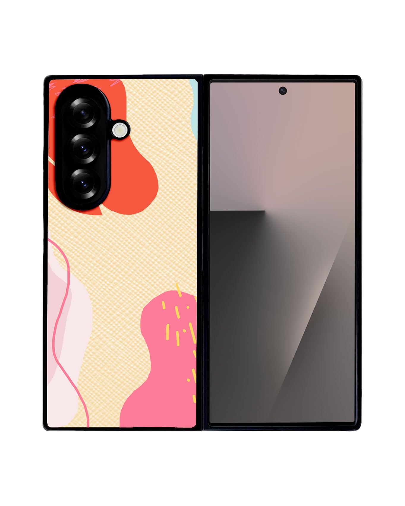 Android Flip / Fold Leather Grip - Primrose