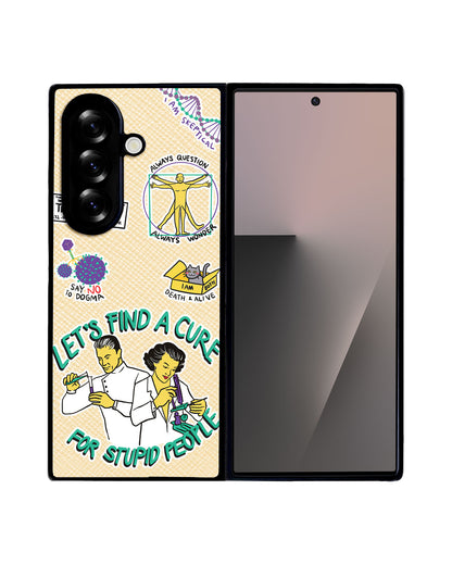 Android Flip / Fold Leather Grip - Science 2.0