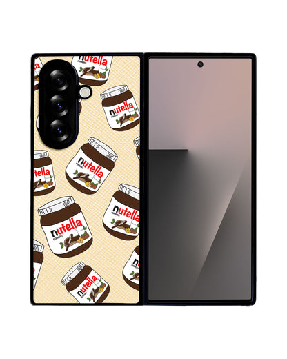 Android Flip / Fold Leather Grip - Nutella